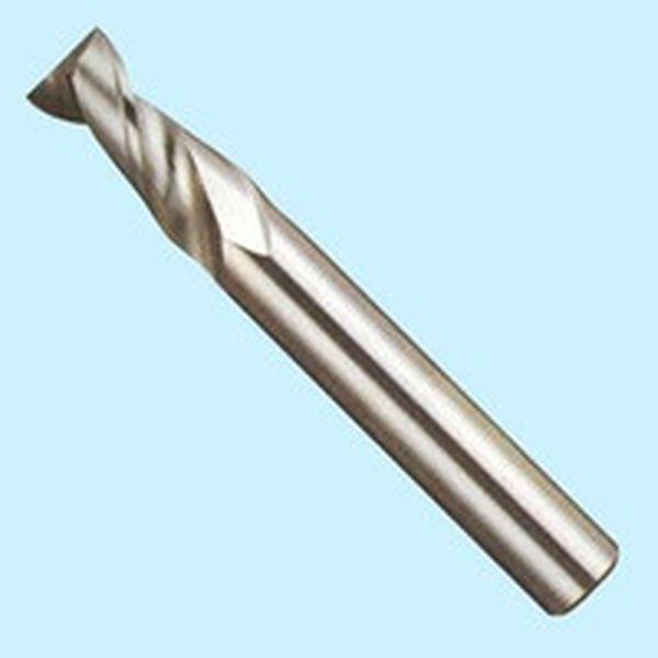 2枚刃アルミ加工用 ハイスKHAスーパースクエアエンドミルショット刃長(S)8mm S2SDAD0800-TN WO店