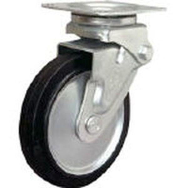 SAJHO200W シシクSISIKUアドクライス(株) シシク 緩衝キャスター 自在 ゴム車輪 200径 SAJHO200W-TN WO店