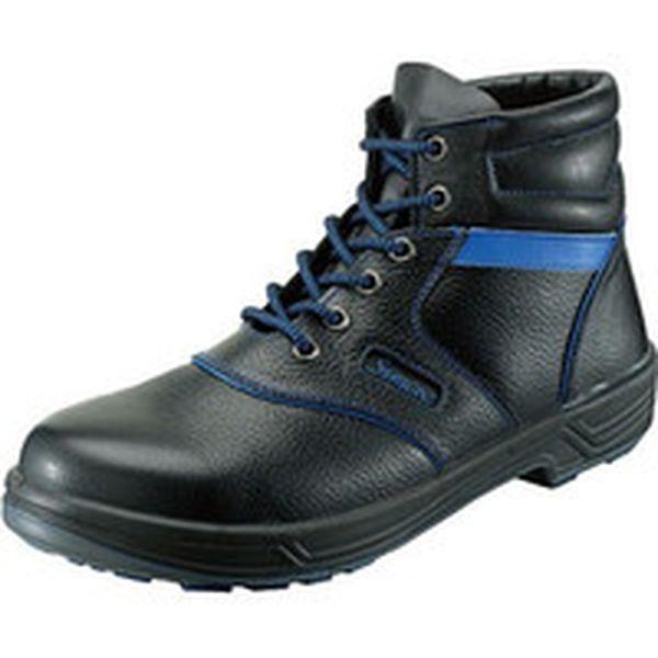 SL22BL26.5  (株)シモン シモン 安全靴 編上靴 SL22-BL黒/ブルー 26.5cm SL22BL26-5-TN WO店
