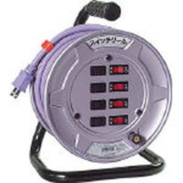 SW104  日動工業(株) 日動 電工ドラム スイッチリール アースなし 10m SW104-TN WO店