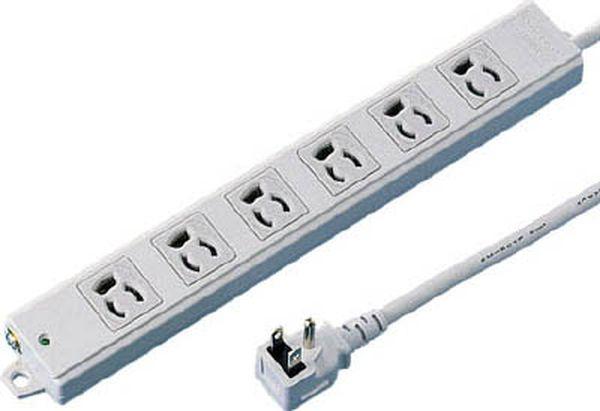 TAPKE65 サンワサプライ(株) SANWA 工事物件タップ 抜け止めコンセント 6個口 ケーブル長5m TAPKE65-TN WO店 5,811円
