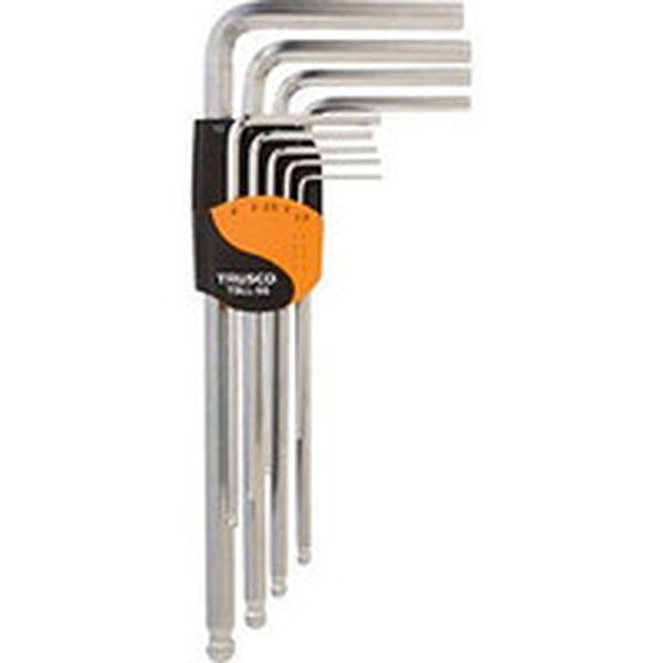 TBLL9S トラスコ中山(株) TRUSCO 首下ロングボールポイント六角棒レンチセット(ロングタイプ) 9本組 TBLL9S-TN WO店