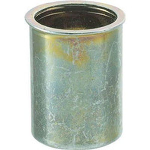 TBNF-4M35S-C ＴＲＵＳＣＯ　クリンプナット薄頭スチール　板厚３．５　Ｍ４Ｘ０．７　１０００入 ＷＯ店の通販は