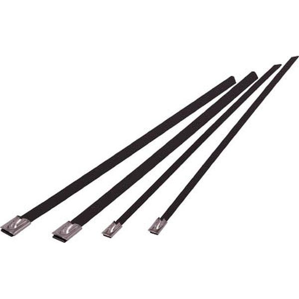 TBSTC-127L ＴＲＵＳＣＯ　コーティングステンレスケーブルタイ　Ｗ７．９Ｘ１２７Ｌ　１００本入 ＷＯ店 5,520円