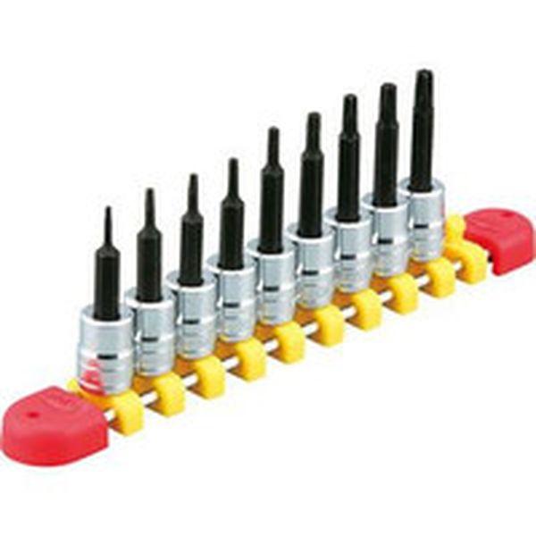 京都機械工具(株) KTC 6.3sq.T型トルクスビットソケットセット［9コ組］ TBT209T-TN WO店