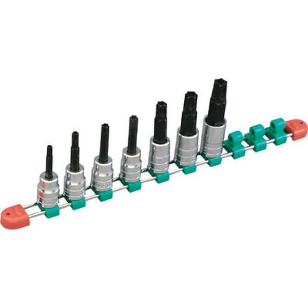 TBT407TH ＫＴＣ　１２．７ｓｑ．Ｔ型いじり止めトルクスビットソケットセット［７コ組］ ＷＯ店 10,361円