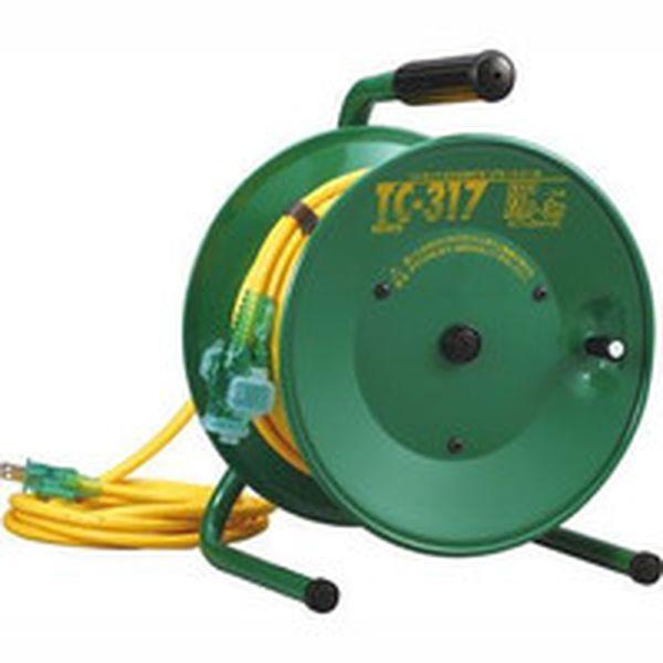 TC317 (株)ハタヤリミテッド ハタヤ 逆配電型コードリール シンディテモートリール 単相100V 17＋3m TC317-TN WO店
