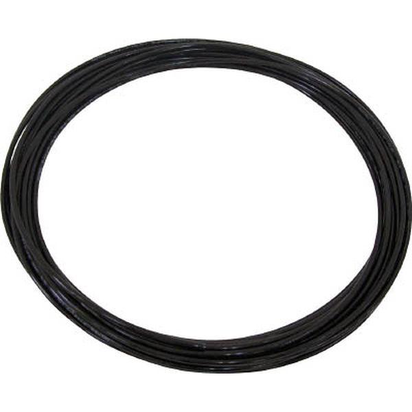TE10100BK 千代田通商(株) チヨダ ポリウレタンチューブ TEタッチチューブ 10mm/100m 黒 TE10100BK-TN WO店