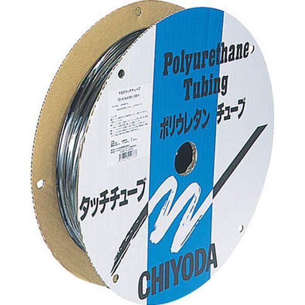 TE6100OR 千代田通商(株) チヨダ ポリウレタンチューブ TEタッチチュ-ブ 6mm/100m オレンジ TE6100OR-TN WO店
