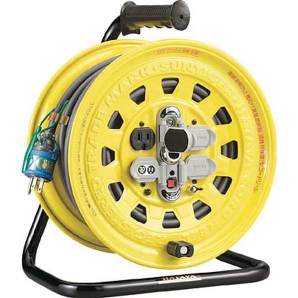 TGT-301KGX ハタヤ　サンタイガーリール　単相１００Ｖアース付　３０ｍ　サーモカット付 ＷＯ店の通販は