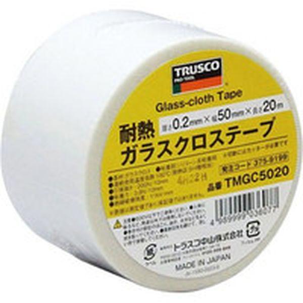 トラスコ中山(株) TRUSCO 耐熱ガラスクロステープ 50mmX20m TMGC5020-TN WO店