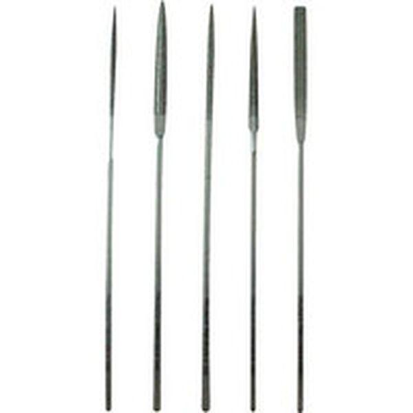 TMIS3 ＴＲＵＳＣＯ　ダイヤモンドミニヤスリ　平・半丸・丸・三角・角　５本組セット　中目 ＷＯ店の通販は