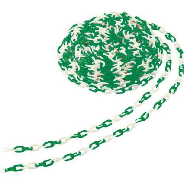 TPC6GW  トラスコ中山(株) TRUSCO プラチェーン 6MMX30M 緑/白 TPC6GW-TN WO店