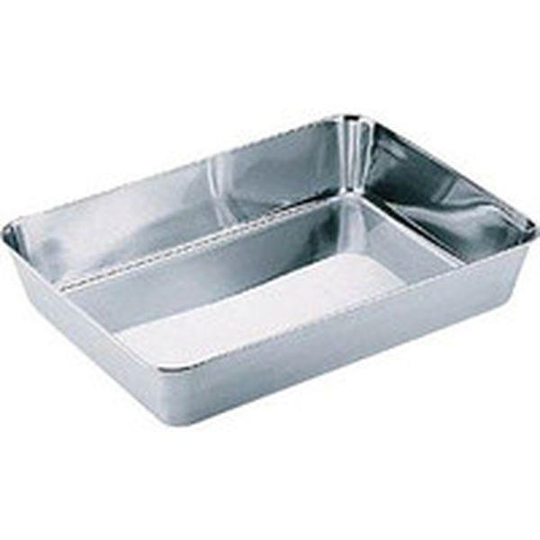 TQB2 トラスコ中山(株) TRUSCO ステンレス深型角バット 3枚取 TQB2-TN WO店
