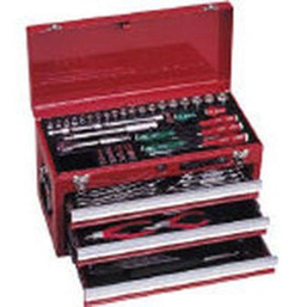 TONE(株) TONE 整備用工具セット ツールセット 差込角9.5mm 72点セット シルバー TSA350SV-TN WO店