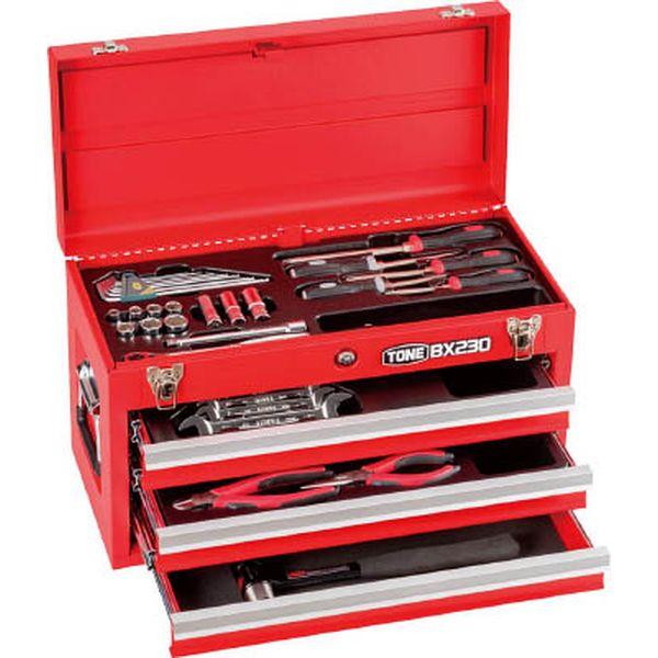 TONE(株) TONE 整備用工具セット ツールセット BX230仕様 レッド TSA352-TN WO店