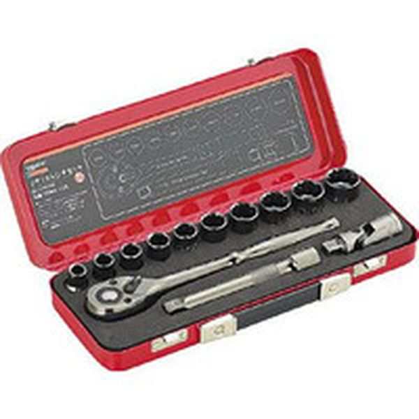 TSW413S  トラスコ中山(株) TRUSCO ソケットレンチセット 差込角12.7mm 13S WO店の通販は