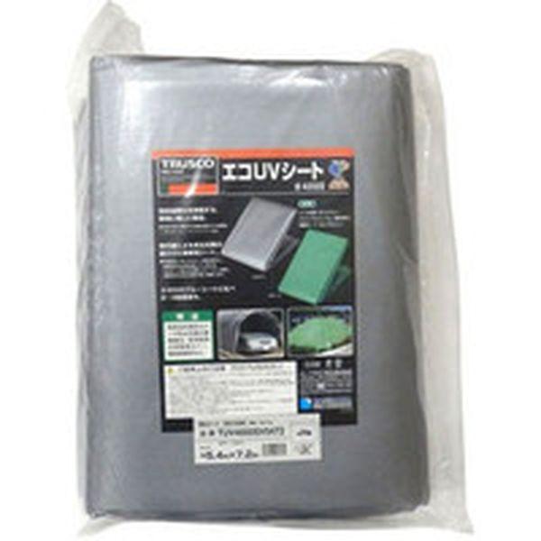 TUV4000SV5472 ＴＲＵＳＣＯ　＃４０００エコＵＶシート　幅５．４ｍＸ長さ７．２ｍ　シルバー ＷＯ店の通販は