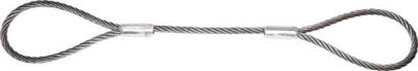 TWAL18S1 トラスコ中山(株) TRUSCO ワイヤーロープスリング Aタイプ アルミロック 18mmX1m TWAL18S1-TN WO店
