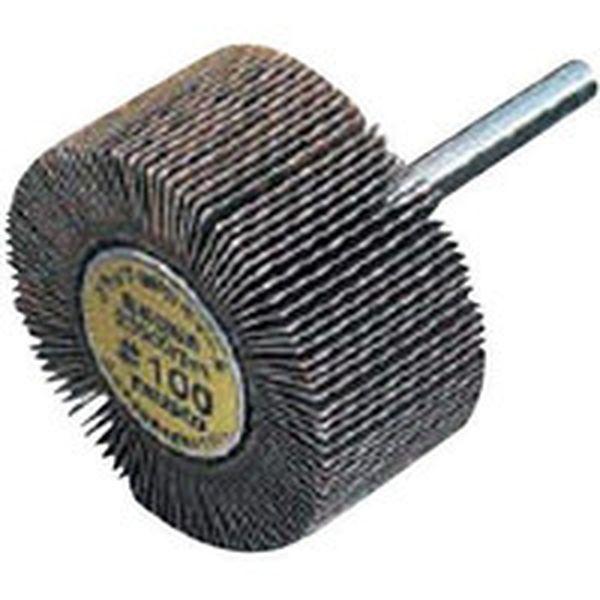UF1025 114-7897 トラスコ中山(株) TRUSCO フラップホイール 外径100X幅25X軸径6 5個入り 240♯ ＷＯ店の通販は 5,877円