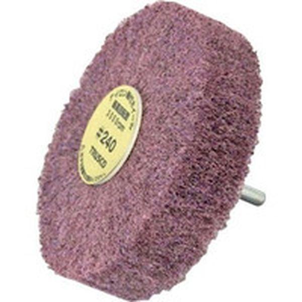 UFN1025240 ナイロン軸付ホイール 外径100×厚み25×軸6 240♯(5個入) UFN1025240-TN WO店 6,721円