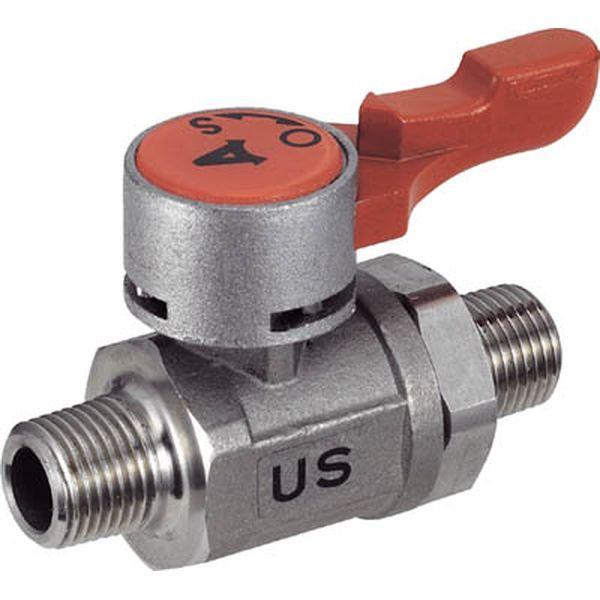 US1011  アソー(株) ASOH ボールバルブ エースボール-21 外×外ネジ型 PT1/8 US1011-TN WO店