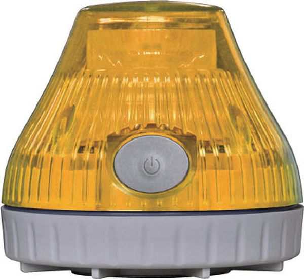 VL08B003DY 818-3288 (株)日惠製作所 NIKKEI ニコPOT VL08B型 LED回転灯 80パイ 黄 ＷＯ店の通販は