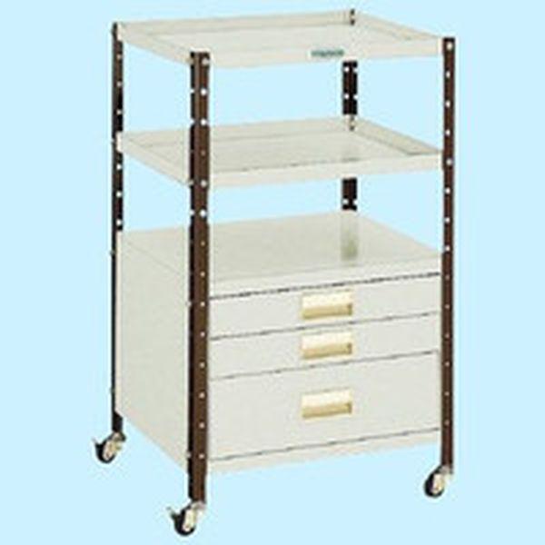 トラスコ中山(TRUSCO) ワゴン用キャビネット VL-2C トラスコ中山(TRUSCO) ワゴン用キャビネット VL-2C