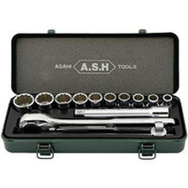 VO4100 ＡＳＨ　ソケットレンチセット１２．７□×１３ＰＣＳ ＷＯ店の通販は 12,832円