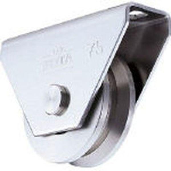 WBS0755  (株)ヨコヅナ ヨコヅナ ロタ・ステン重量戸車 75mm V型 WBS0755-TN WO店