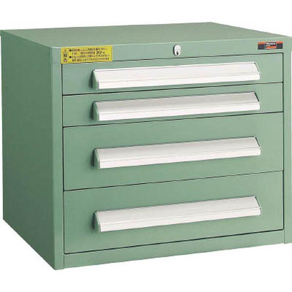 TRUSCO/トラスコ中山 VR型キャビネット 767X500XH880 8段 ホワイト色