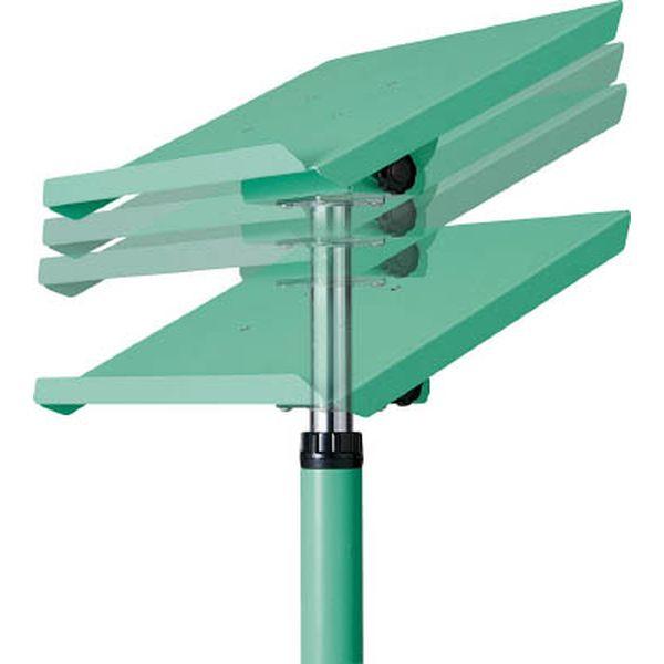 WS2CYG  ワークサポートスタンド ロック機構付昇降型 キャスター付 ヤンググリーン色 WS2CYG-TN WO店