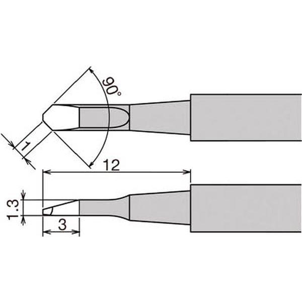 XST-80HRT-1C グット　替こて先　ＸＳＴ−８０Ｇ用 ＷＯ店の通販は 7,898円
