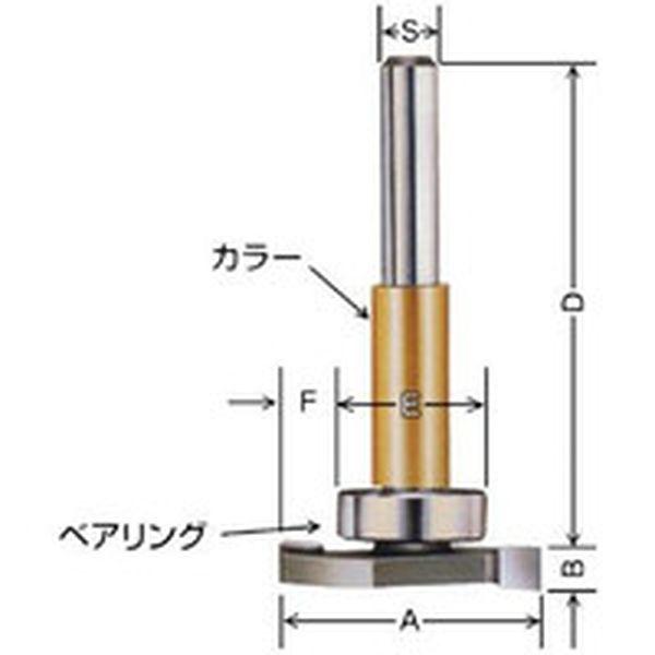 大見工業(株) 大日商 コーナービット 横溝 6×8 YB6-TN WO店