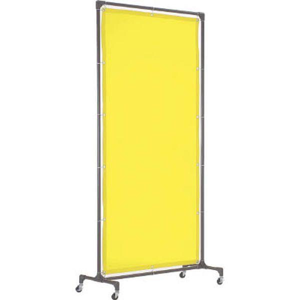 YF1015Y  トラスコ中山(株) TRUSCO 溶接遮光フェンス 1015型単体 キャスター 黄 WO店の通販は