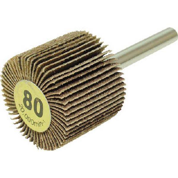 UF30255  柳瀬(株) ヤナセ 軸付フラップホイール(80) 10個入り YUF302580-TN WO店