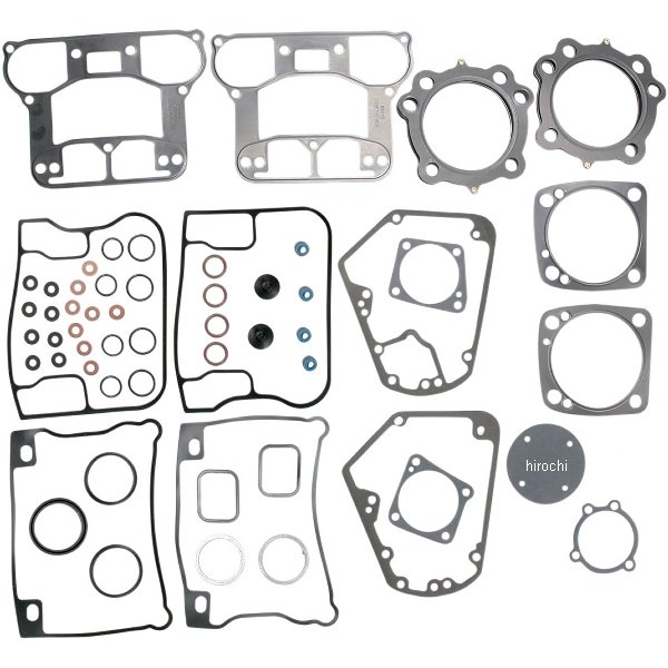 コメティック COMETIC トップエンド ガスケットキット 92年-99年 Big Twin 標準ボア 045185-TR WO店の通販は 17,641円