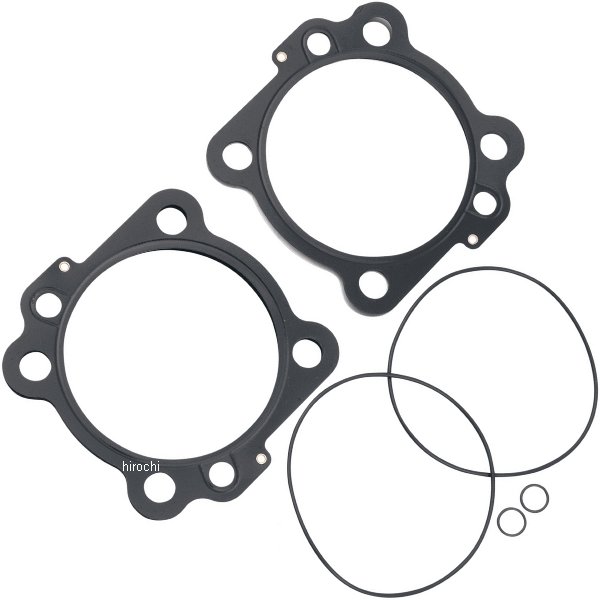 047137 ジェームズ JAMES ヘッド、ベース ガスケット 3.875インチ マルチレイヤースチール 99年-06年 TwinCam95 WO店の通販は