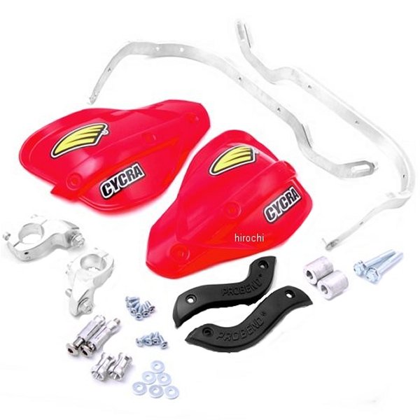 サイクラ CYCRA ハンドガード Probend CRM レーサー パック 22mmバー用 赤 123146-TR WO店