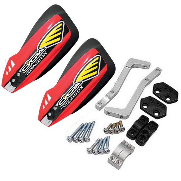 サイクラ CYCRA ハンドガード ステルス DX  赤 123194-TR WO店