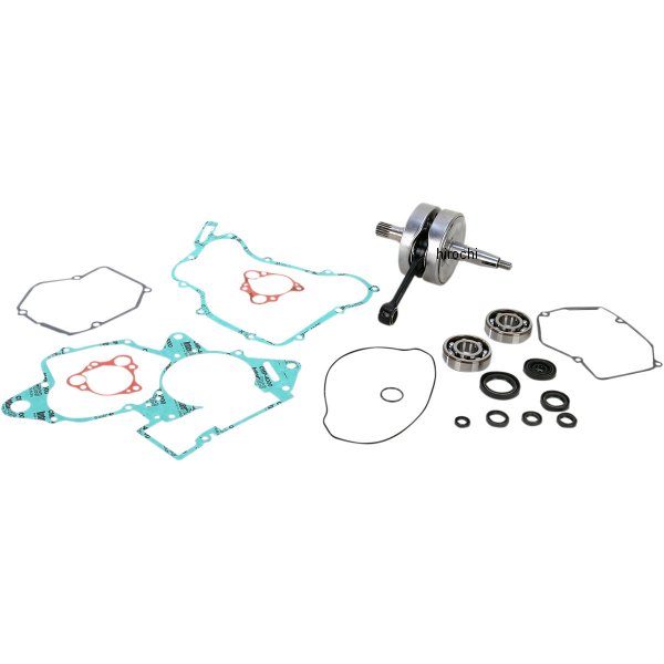 ワイセコ Wiseco クランクシャフトキット ベアリング、ガスケット付き 90年-02年 CR125R 164701-TR WO店 47,577円