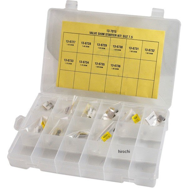 K&Lサプライ K&L SUPPLY バルブシム キット スズキ 7.5mm 1.40mm-1.85mm 292554-TR WO店の通販は 49,046円