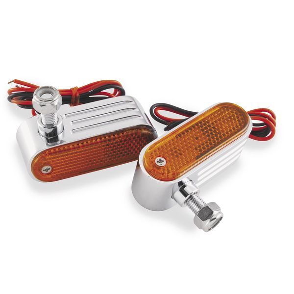 バイクマスター BikeMaster マーカー/サイド ライト 5/16インチ マウント ダブル球 アンバーレンズ 410653-TR WO店の通販はヘッドライト・ウインカー・テールランプ
