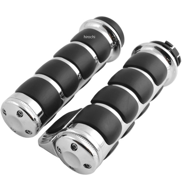 クリアキン Kuryakyn グリップ ISO コンタード スロットルボス付き 82