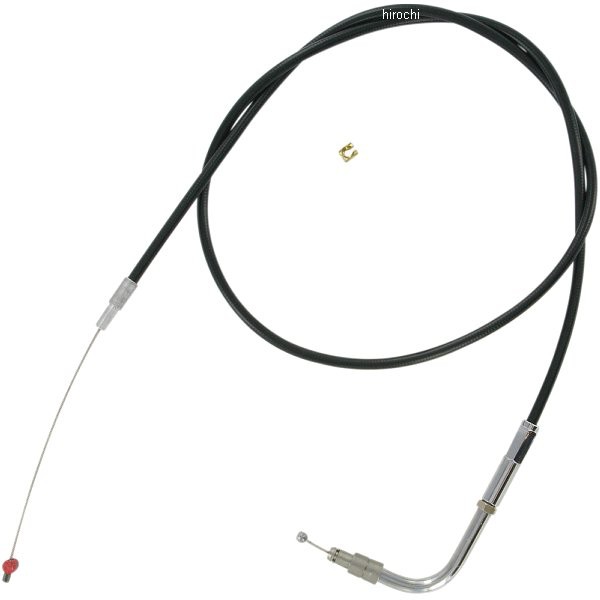バーネット Barnett スロットルケーブル 48インチ 90° 黒 56327-90+6 ...