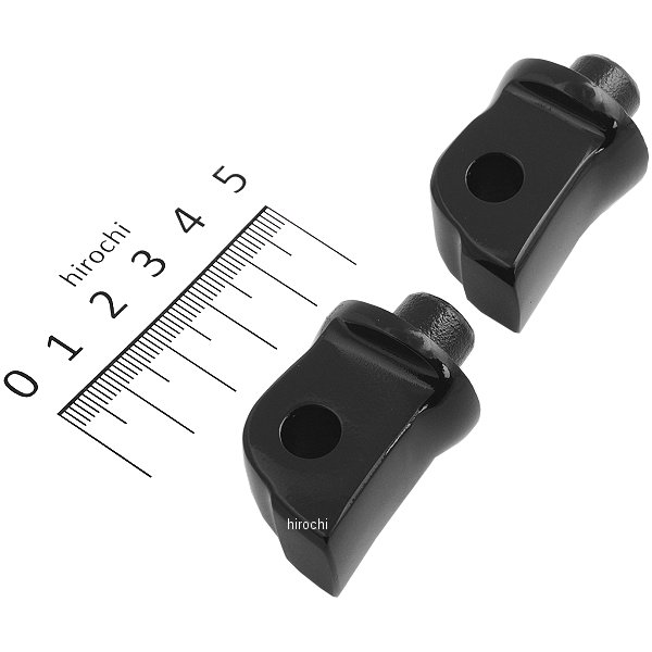 クリアキン Kuryakyn ペグアダプター スプライン パッセンジャー側 18年-21年 FLHC 黒 2個入り 485053-TR WO店の通販は 8,198円