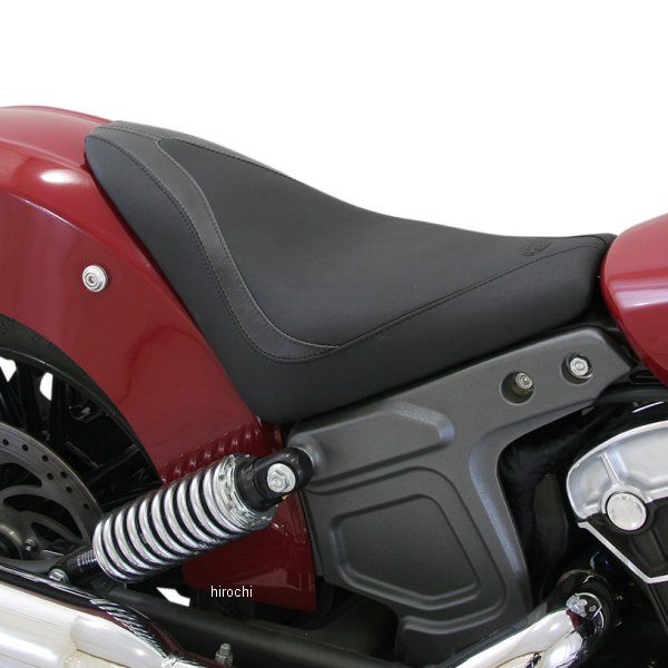 マスタング Mustang ソロシート RUNAROUND 15年-21年 インディアン SCOUT 黒 486399-TR WO店