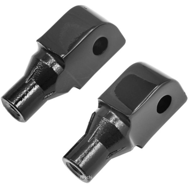 クリアキン Kuryakyn フットペグ 取付金具 テーパー ヤマハ、カワサキ 黒 左右ペア 486991-TR WO店の通販は