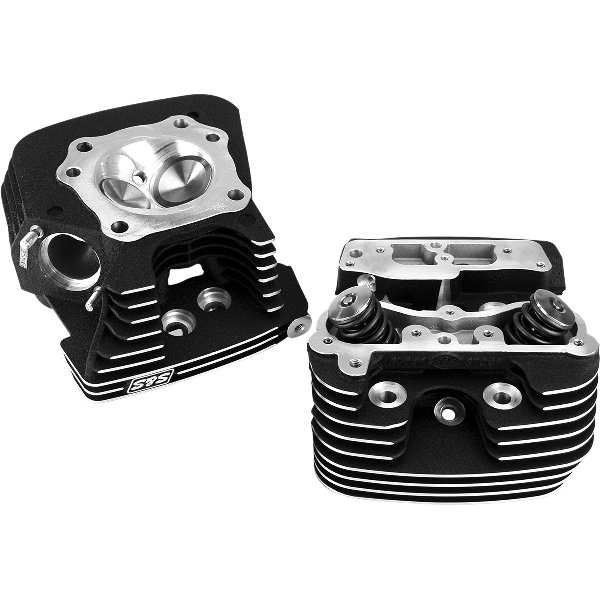 493416 S&Sサイクル S&S Cycle スーパーストック シリンダーヘッド 79cc 99年-05年 Twin Cam 黒 WO店の通販は 308,700円