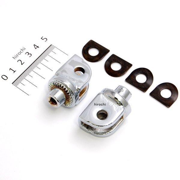 クリアキン Kuryakyn フットペグ 取付金具 スプライン 左右ペア ホンダ、スズキ、トライアンフ 496283-TR WO店の通販は内装